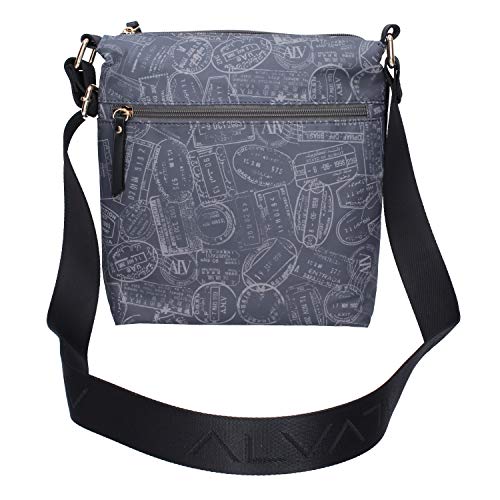 ALV by ALVIERO MARTINI Borse a mano uomo pelle sintetica nero Small