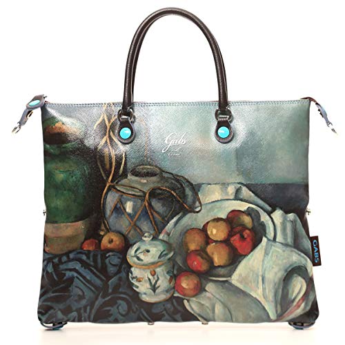 GABS Borsa G3 Taglia L Capsule Arte Print Paul Cezanne in...