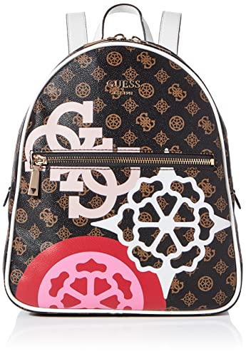 Guess zaino in eco-pelle stampa 4G tono su tono e a contrasto