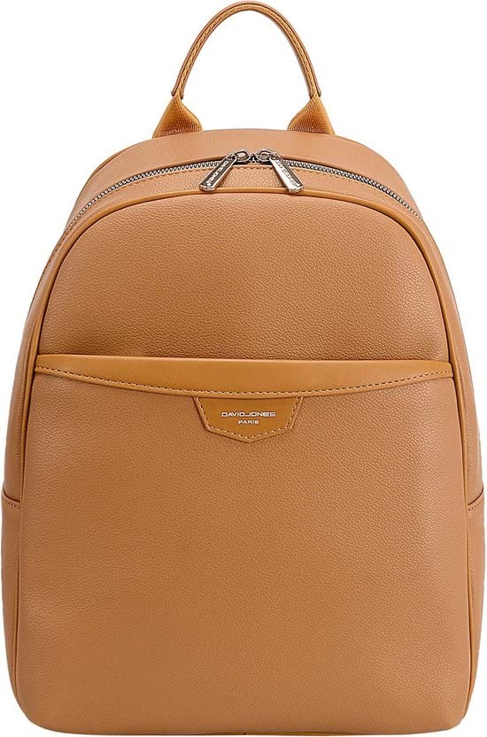 David Jones Backpack formato A4, senape.
