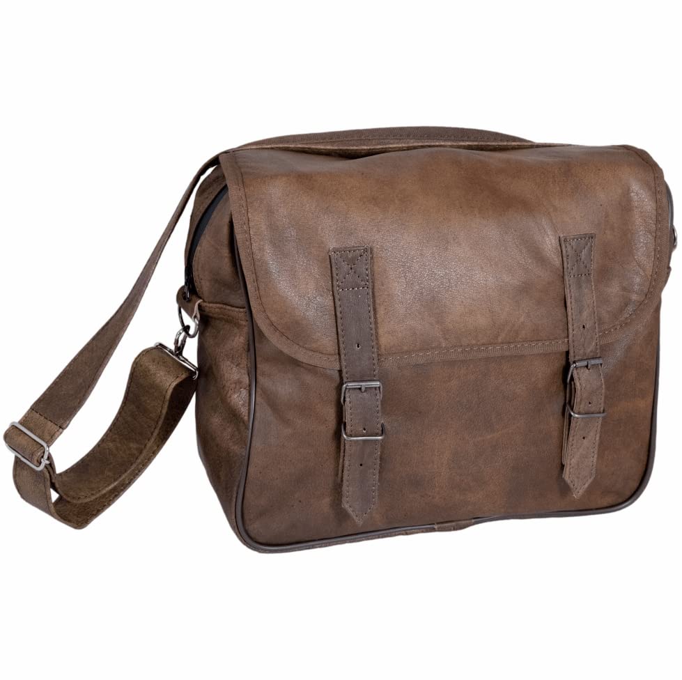 AMAS The Best AM.3198 BORSA BISACCIA LATERALE'NEVADA' IN MORBIDA VERA...
