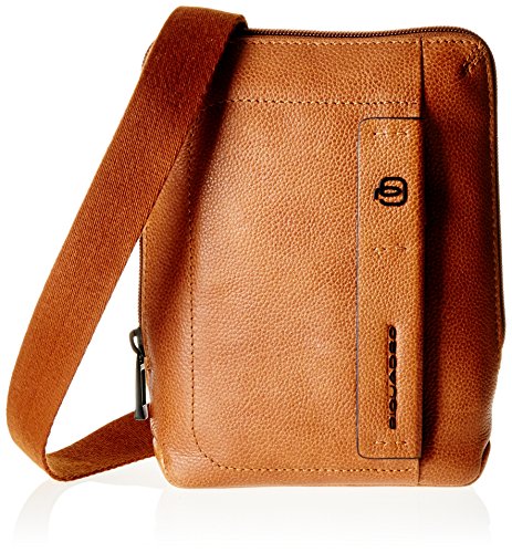 Piquadro Ca3084p15s, Borsa a Spalla Uomo, Marrone (Cuoio Tabacco),...