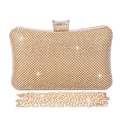 BAIGIO Pochette Elegante, Clutch Donna Cerimonia Borsetta da Sera...