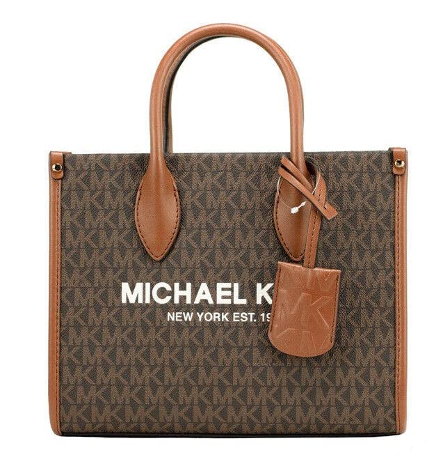 Michael Kors Mirella - Borsa a tracolla con logo, taglia S, Firma...