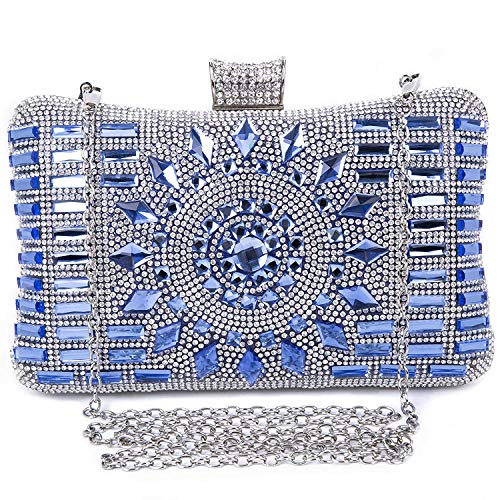 SYMALL Donna Pochette Elegante Diamante Cristallo Scintillante Clutch...