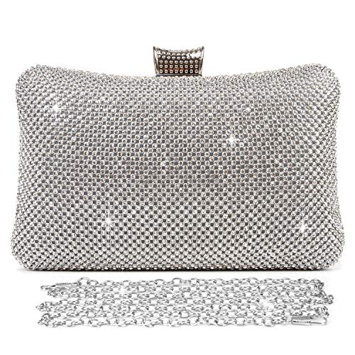 BAIGIO Pochette Elegante, Clutch Donna Cerimonia Borsetta da Sera...