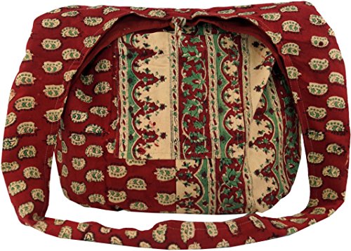 GURU SHOP Sadhu Bag, Borsa a Tracolla, Borsa Hippie a Tracolla a...