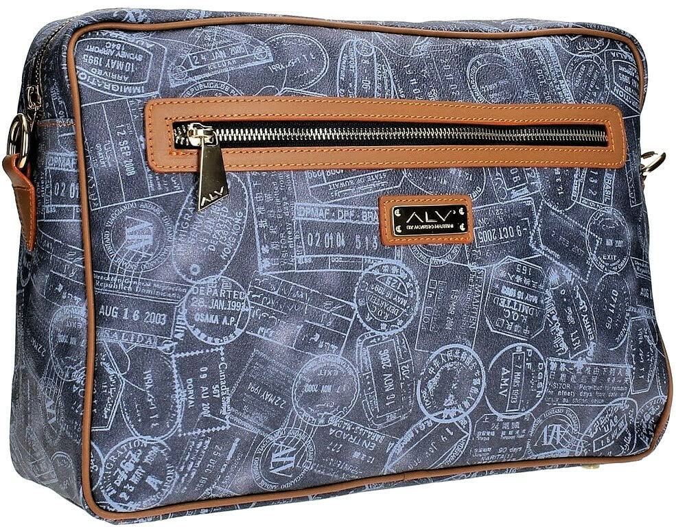 Alv By Alviero Martini Borsa Donna AL.906.B.001.009 DENIM/CUOIO Blu